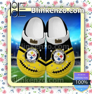 Pittsburgh Steelers Logo Football Clogs