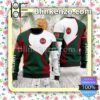 Plain Multicolor Textured Jameson Whiskey Christmas Pullover Sweaters