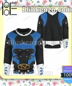 Amazing Psycho Rangers Blue Christmas Pullover Sweaters