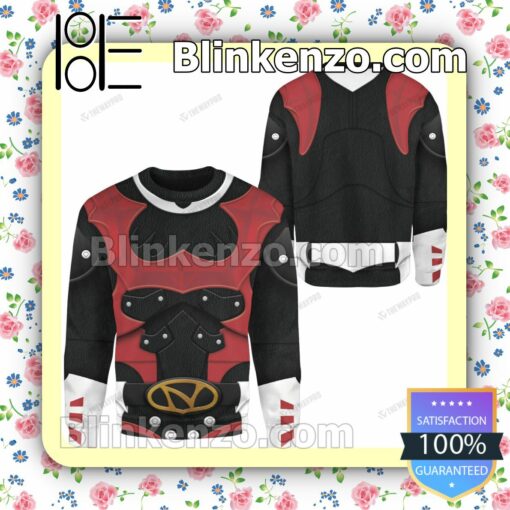 Great artwork! Psycho Rangers Red Christmas Pullover Sweaters