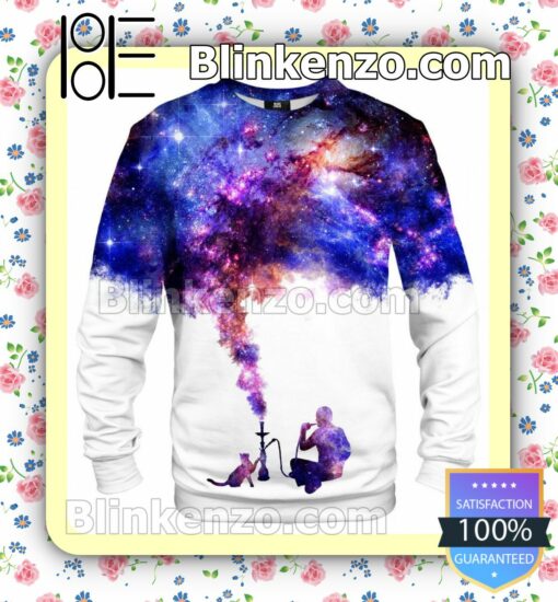 Purple Space Let's Smoke Sweatshirts