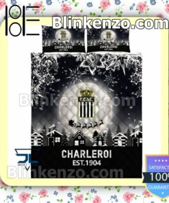 R. Charleroi S.c Est 1904 Christmas Duvet Cover a
