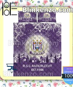 R.s.c. Anderlecht Est 1908 Christmas Duvet Cover a