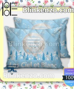 Racing 92 Les Ciel Et Blanc Christmas Duvet Cover c