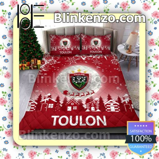 Rc Toulonnais Toulon Christmas Duvet Cover