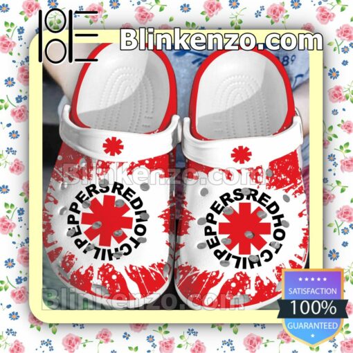 Red Hot Chili Peppers Color Splash Clogs