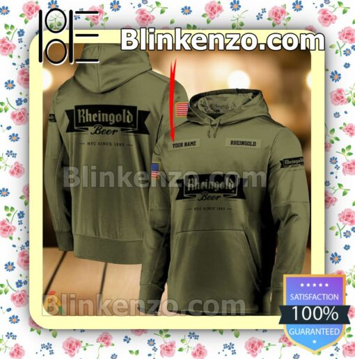 Rheingold Brewery Army Uniforms Hoodie