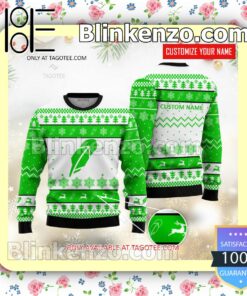 Robinhood Brand Print Christmas Sweater