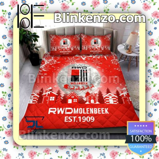 Rwd Molenbeek Est 1909 Christmas Duvet Cover