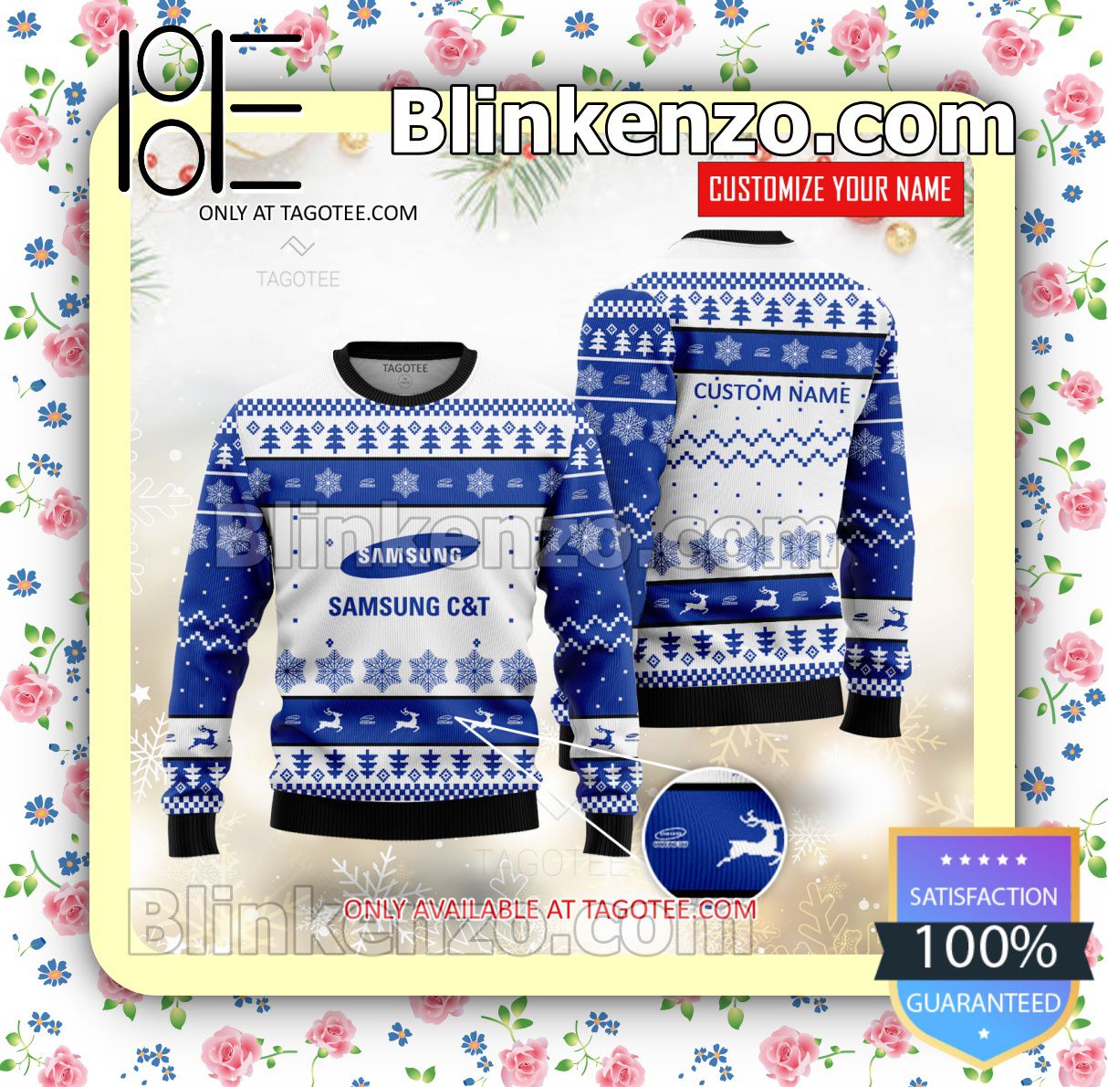Samsung C&T Brand Christmas Sweater