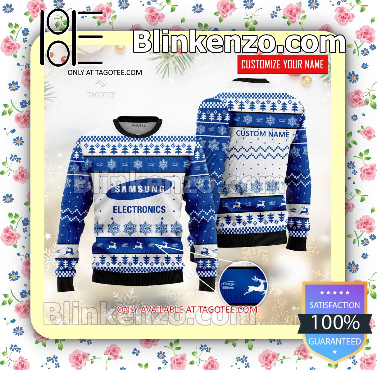 Samsung Electronics Brand Christmas Sweater