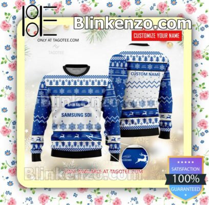 Samsung SDI Brand Christmas Sweater