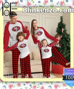 San Francisco 49ers Family Matching Christmas Pajamas Set