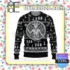 Satan Baphomet Christmas Pullover Sweaters