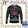 Satanic Goat Devil Lucifer Pentagram Christmas Christmas Pullover Sweaters