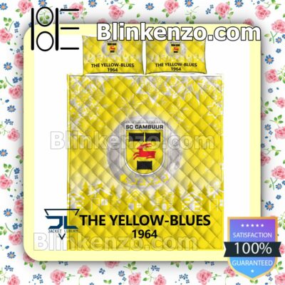 Sc Cambuur The Yellow-blues 1964 Christmas Duvet Cover a