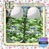 Seattle Seahawks Green Camouflage Clogs