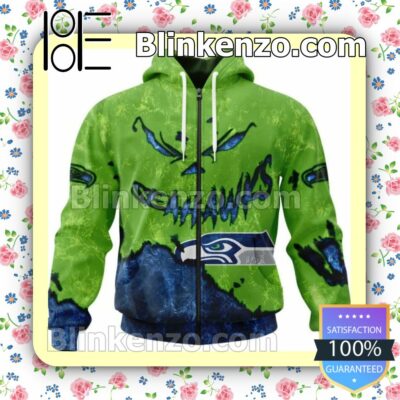 Seattle Seahawks NFL Halloween Ideas Jersey a