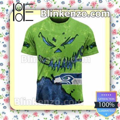 Seattle Seahawks NFL Halloween Ideas Jersey b