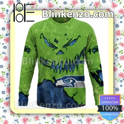 Seattle Seahawks NFL Halloween Ideas Jersey c