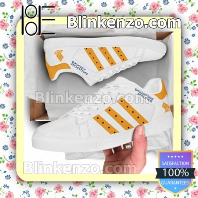 Singapore Airlines Company Brand Adidas Low Top Shoes