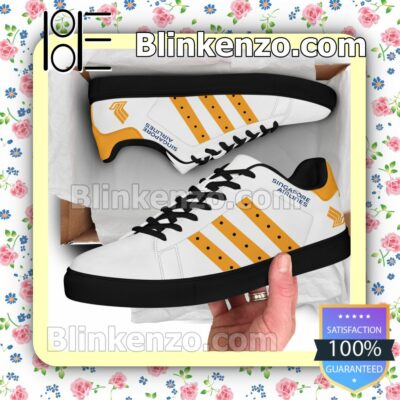 Singapore Airlines Company Brand Adidas Low Top Shoes a