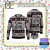 Skull Ho Ho Holy Shit What A Year Christmas Pullover Sweaters