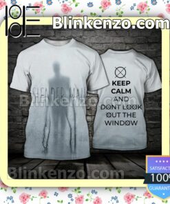 Slender Man Keep Calm And Don't Look Out The Window Women Tank Top Pant Set a