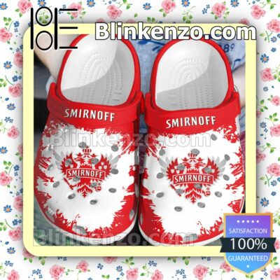 Smirnoff Logo Color Splash Clogs