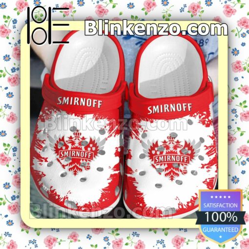 Smirnoff Logo Color Splash Clogs