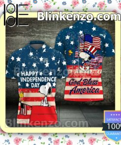 Snoopy Happy Independence Day Happy 4th God Bless America Women Tank Top Pant Set b