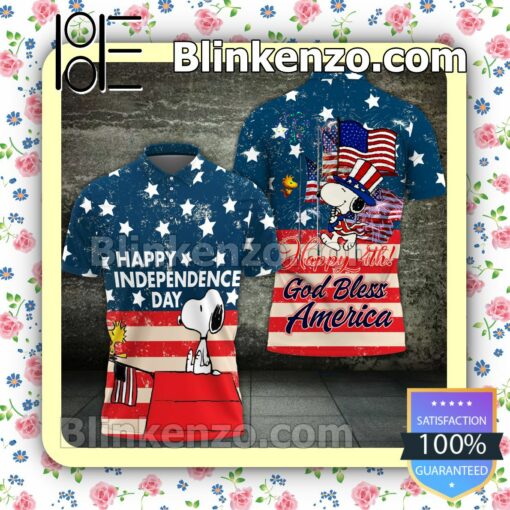 Snoopy Happy Independence Day Happy 4th God Bless America Women Tank Top Pant Set b