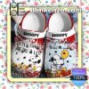 Snoopy Little Things Mean A Lot Halloween Clogs