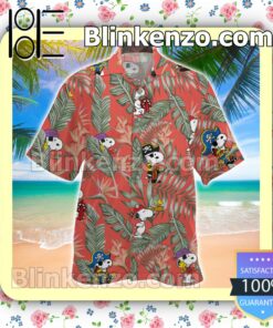 Snoopy Pirates Tropical Men Shirt