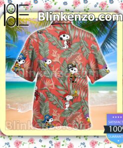Snoopy Pirates Tropical Men Shirt a