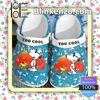 Snoopy Too Cool Clogs