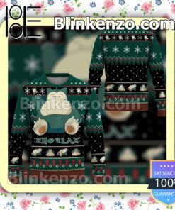 Snorlax Christmas Pullover Sweaters