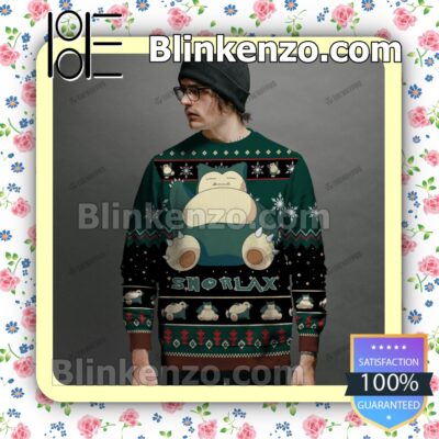 Snorlax Christmas Pullover Sweaters a
