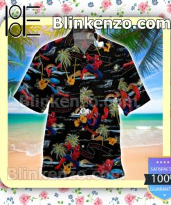 Spiderman Aloha Summer Vibes Men Shirt
