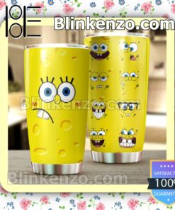 Spongebob Squarepants Different Emotions Travel Mug