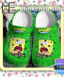 Spongebob Squarepants Green Halloween Clogs