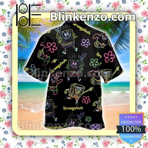 Spongebob Squarepants Neon Men Shirt a