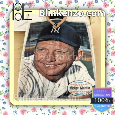 Sport Baseball Card 1964 Topps Giants 25 Mickey Mantle Quilted Blanket b