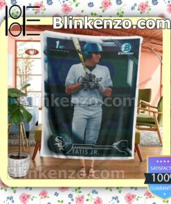 Sport Baseball Card 2016 Bowman Chrome Prospects Fernando Tatis Quilted Blanket a