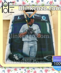 Sport Baseball Card 2016 Bowman Chrome Prospects Fernando Tatis Quilted Blanket b