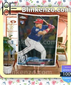 Sport Baseball Card 2018 Topps Chrome Update Juan Soto Quilted Blanket a