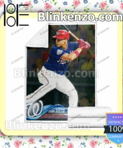 Sport Baseball Card 2018 Topps Chrome Update Juan Soto Quilted Blanket b