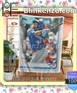 Sport Baseball Card 2019 Topps Series 2 Vladimir Guerrero Jr Quilted Blanket a