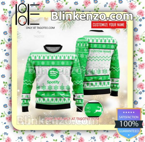 Spotify Music Brand Christmas Sweater