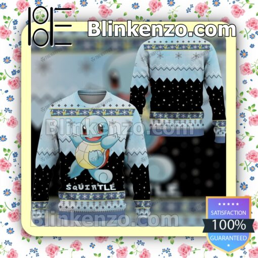 Squirtle Christmas Pullover Sweaters